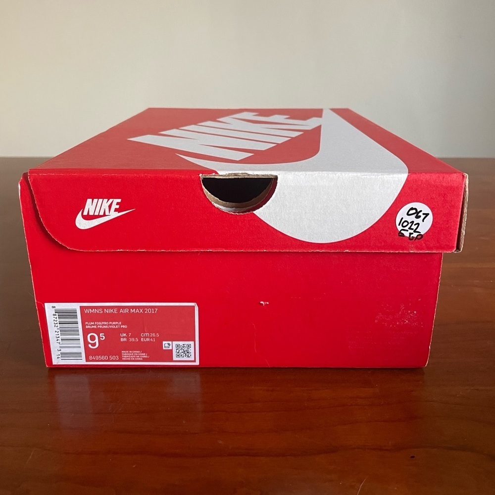 New Women’s Nike Air Max 2017 Shoes purple with box 849560-503 - Picture 2 of 7